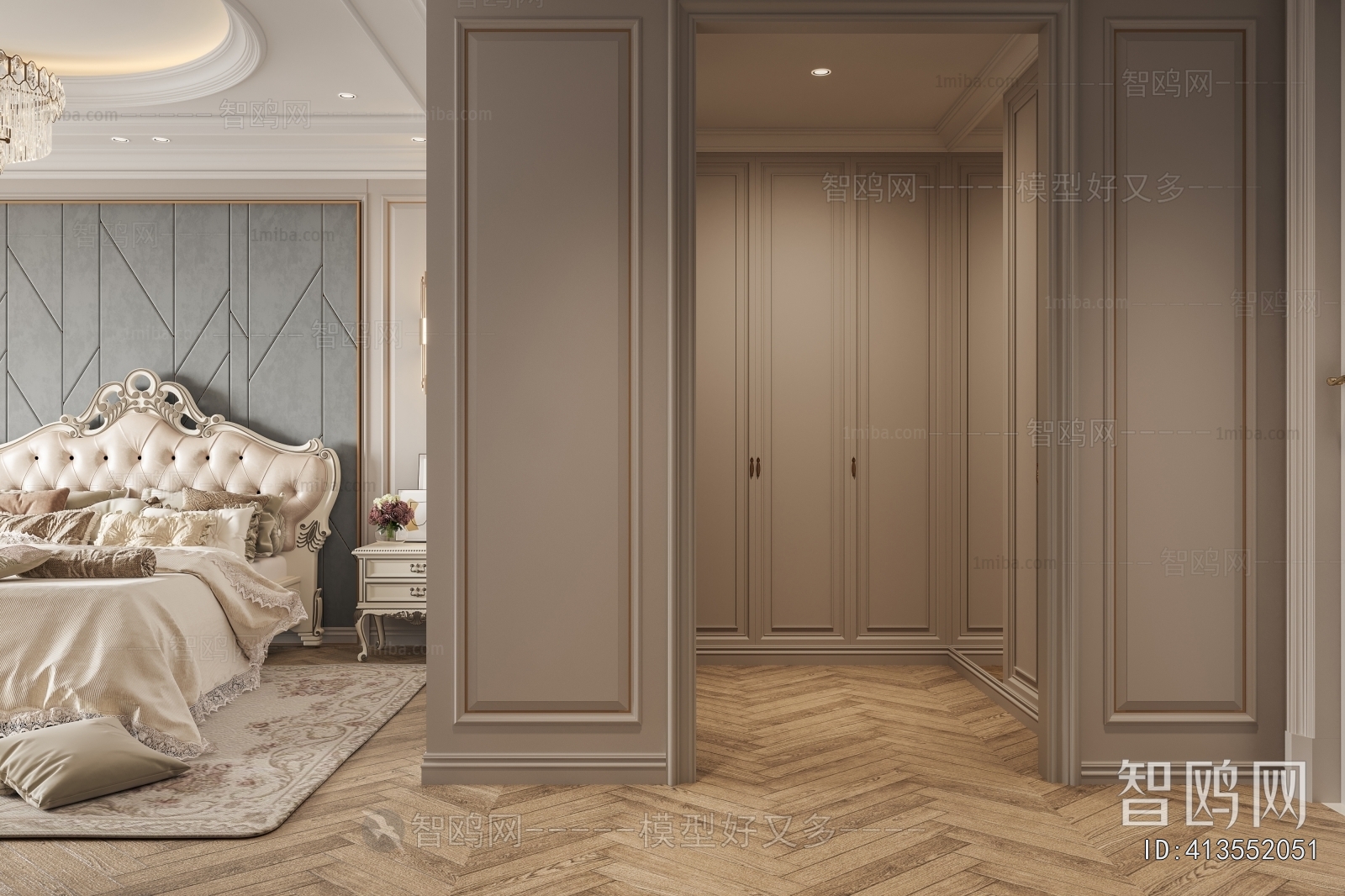 European Style Bedroom