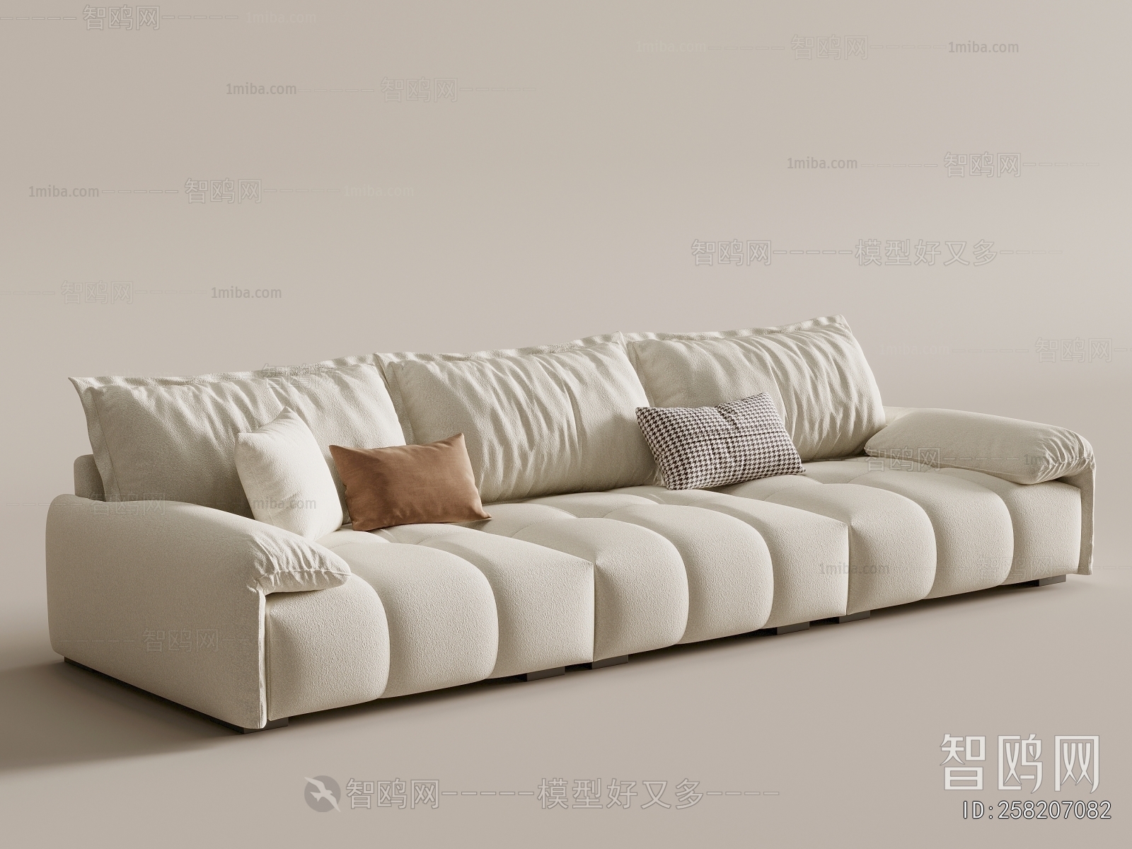Modern Three-seat Sofa