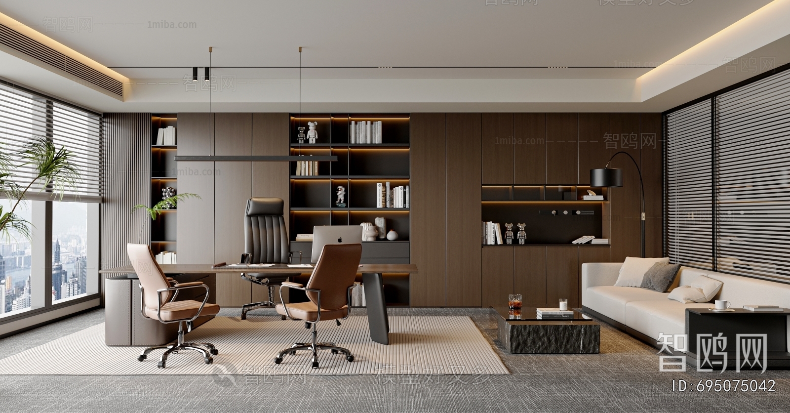 Modern Manager's Office