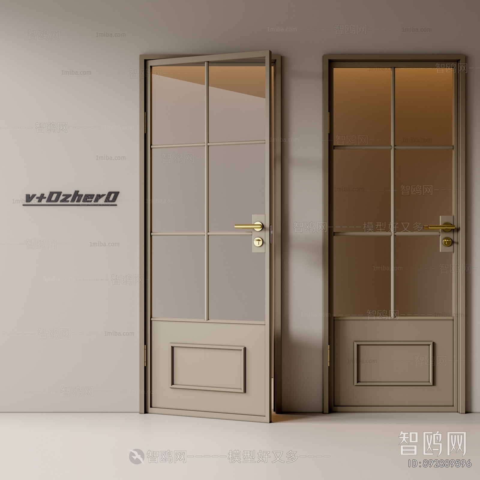 French Style Single Door