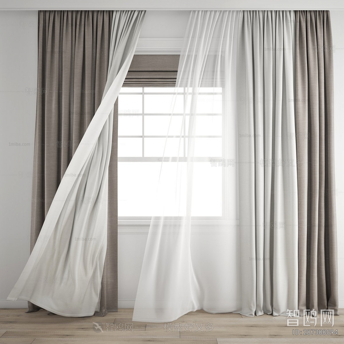 Modern The Curtain