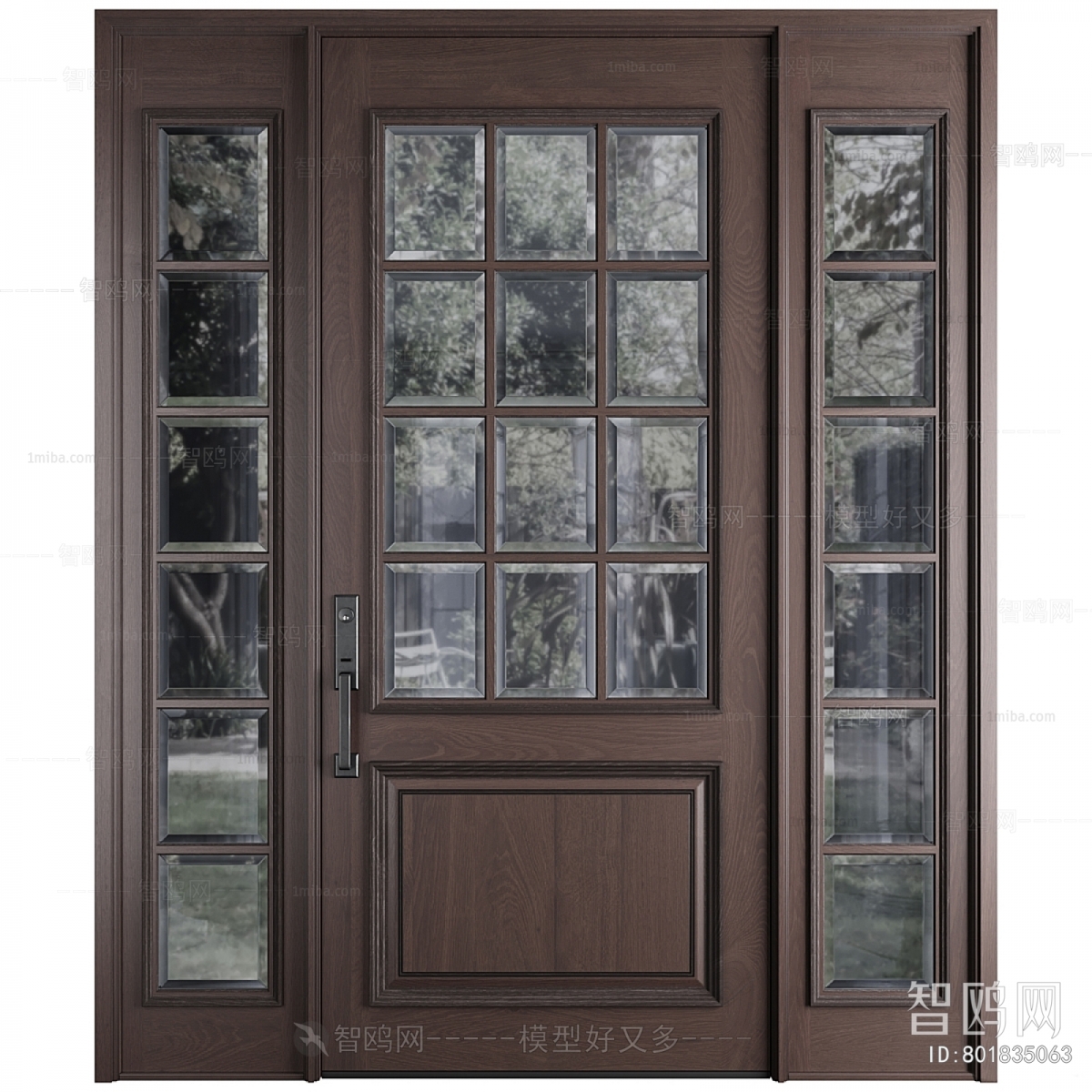 American Style Single Door