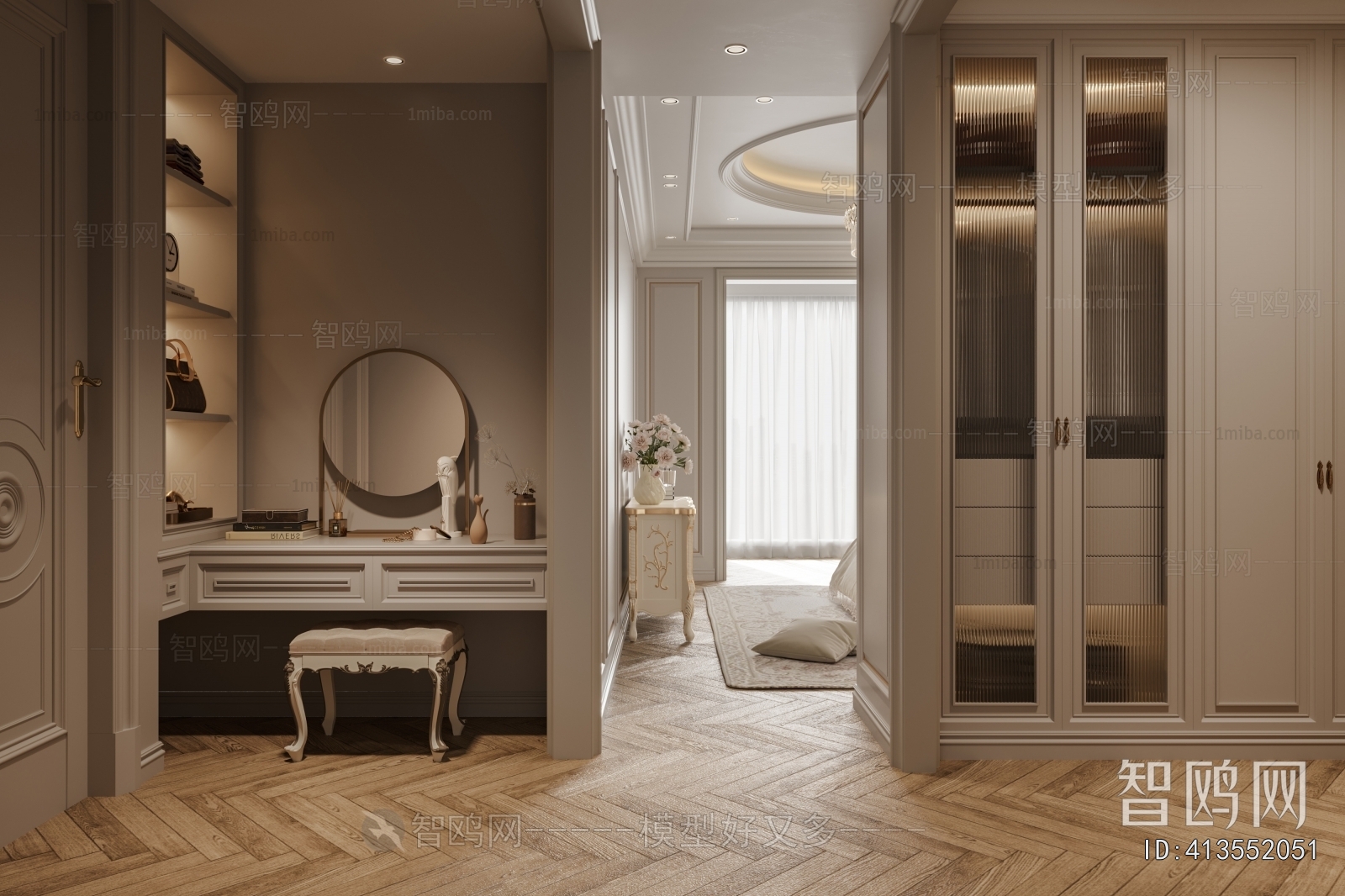 European Style Bedroom