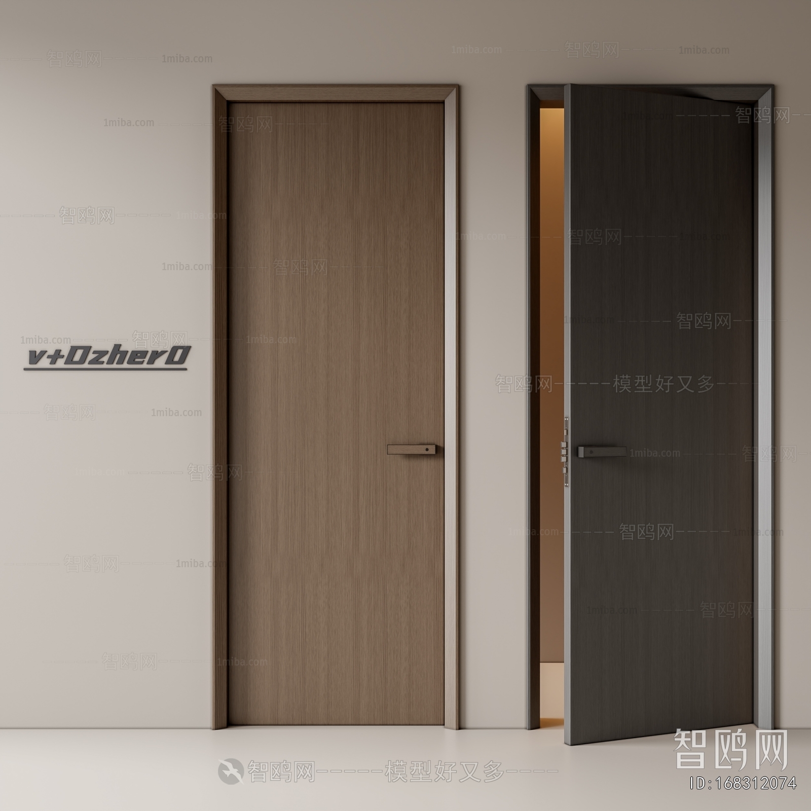 Modern Single Door