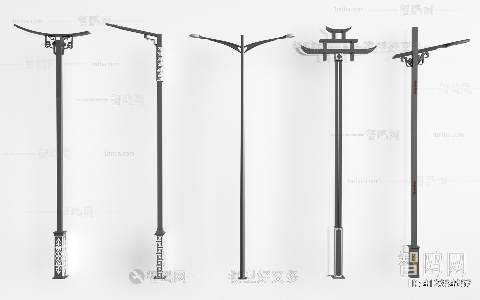 New Chinese Style Outdoor Light