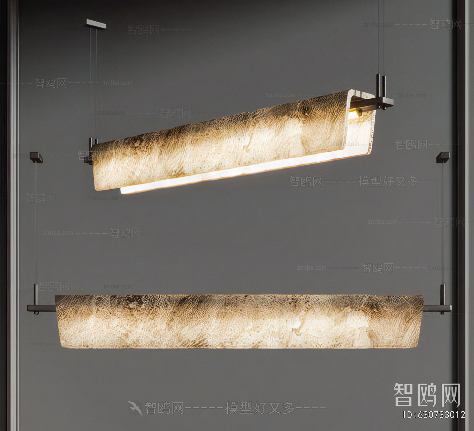 Modern Long Chandelier