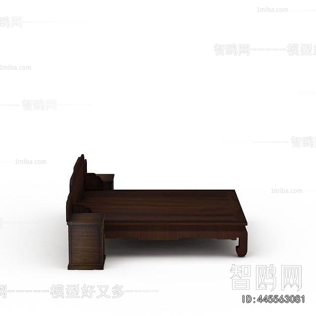 Chinese Style Double Bed