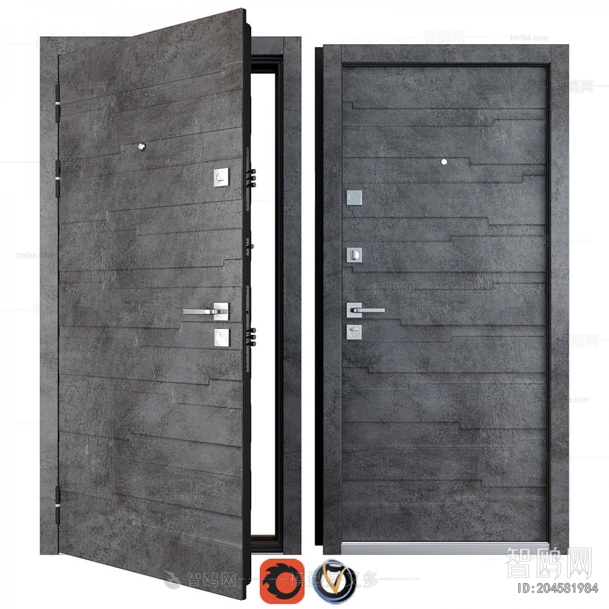 Modern Entrance Door