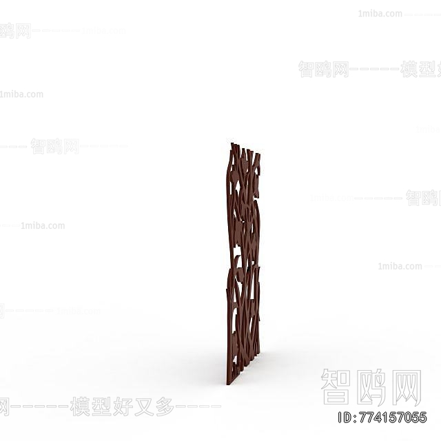 New Chinese Style Wooden Screen Partition