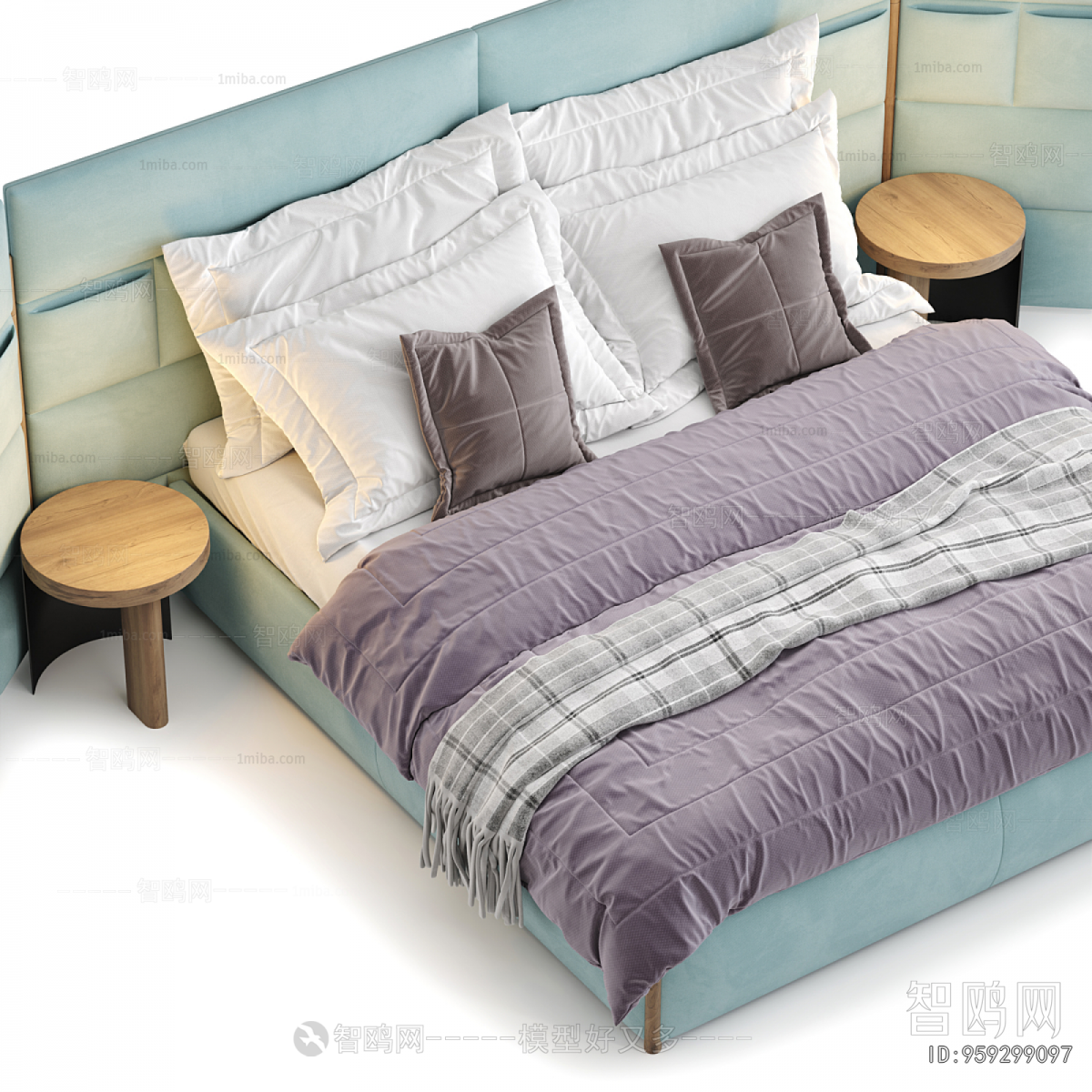 Modern Double Bed