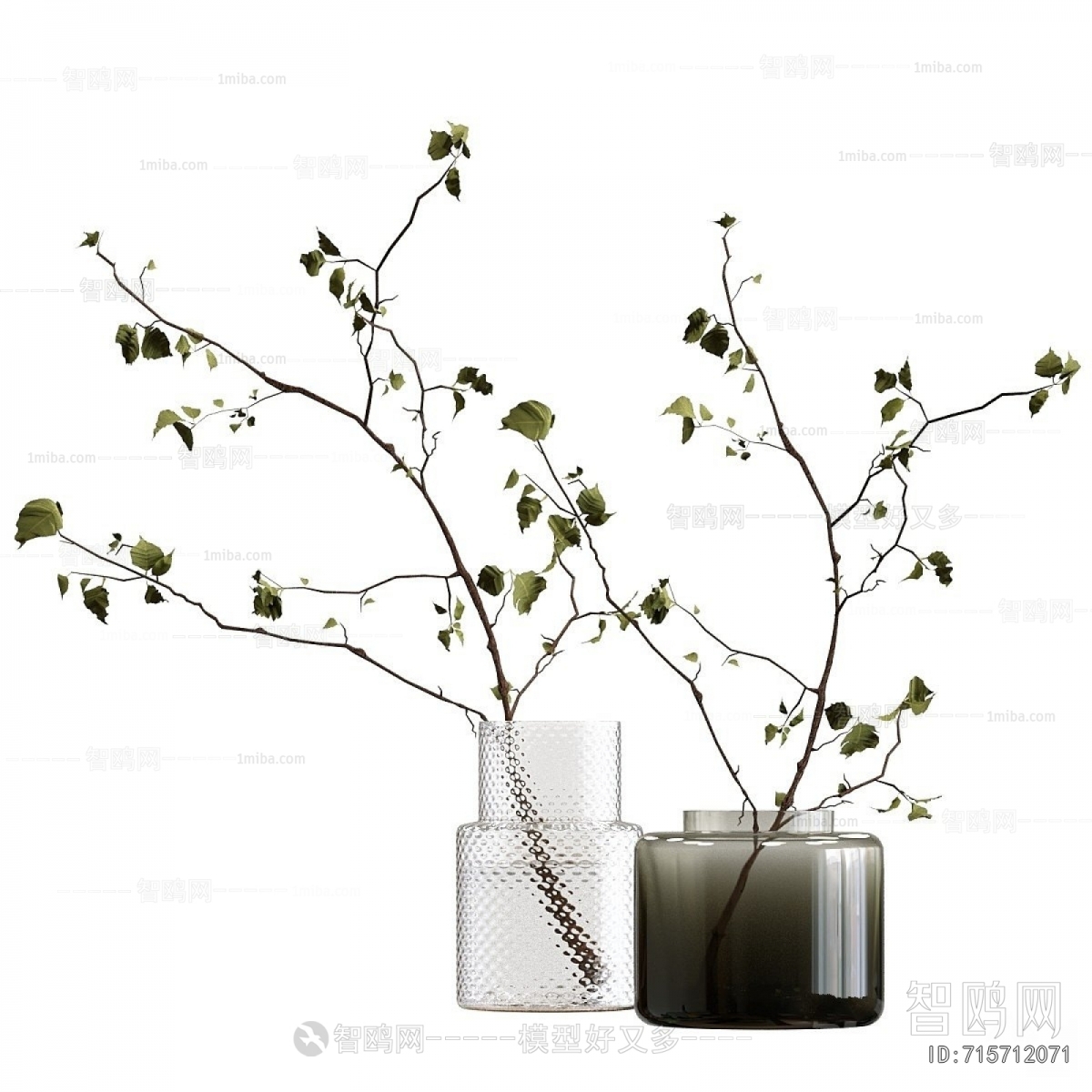 Modern Aquatic Green Plant