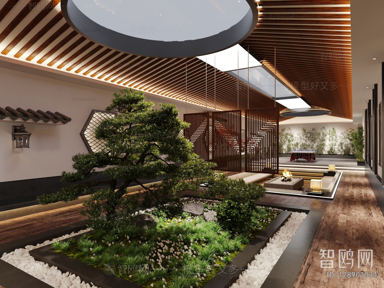 New Chinese Style Rest And Entertainment