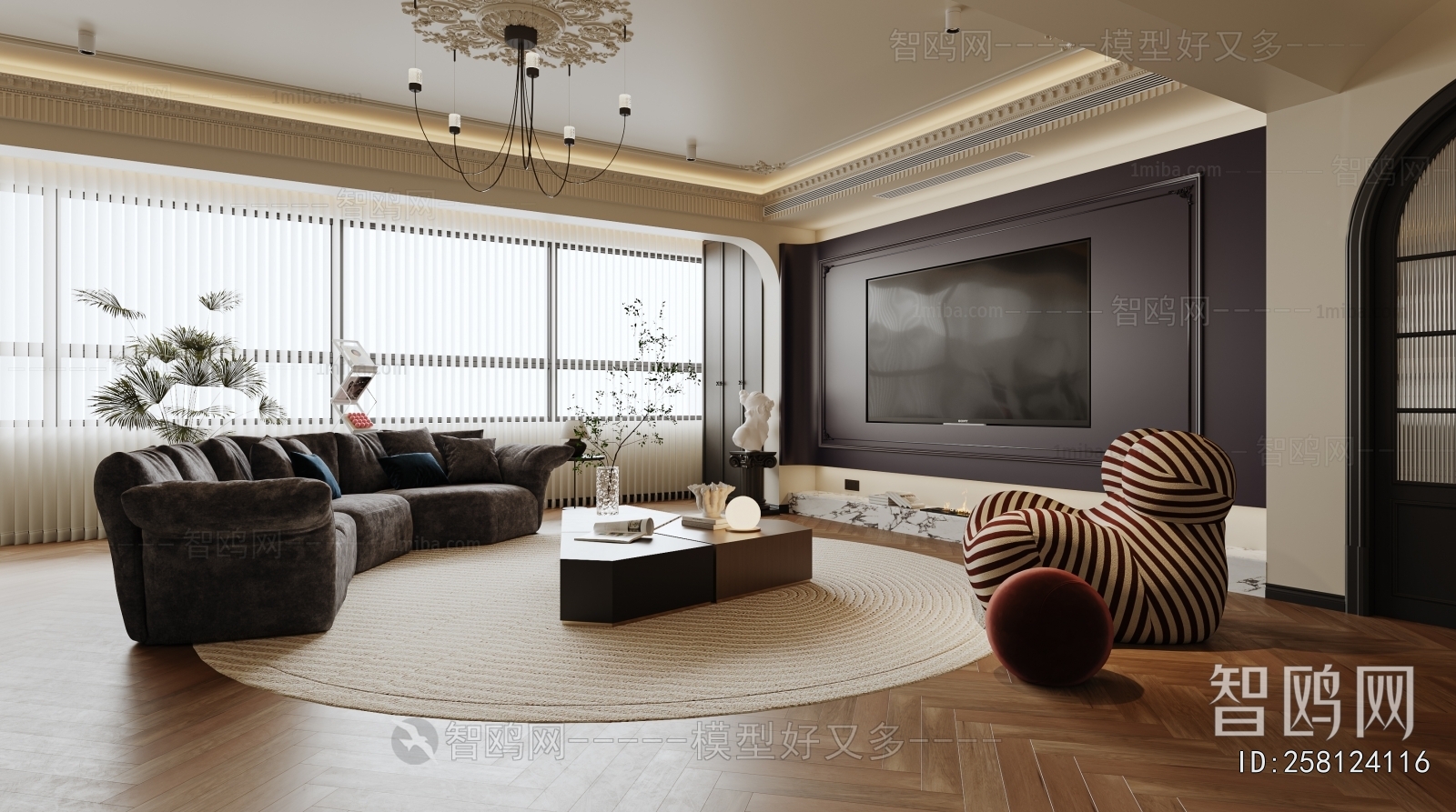 French Style A Living Room