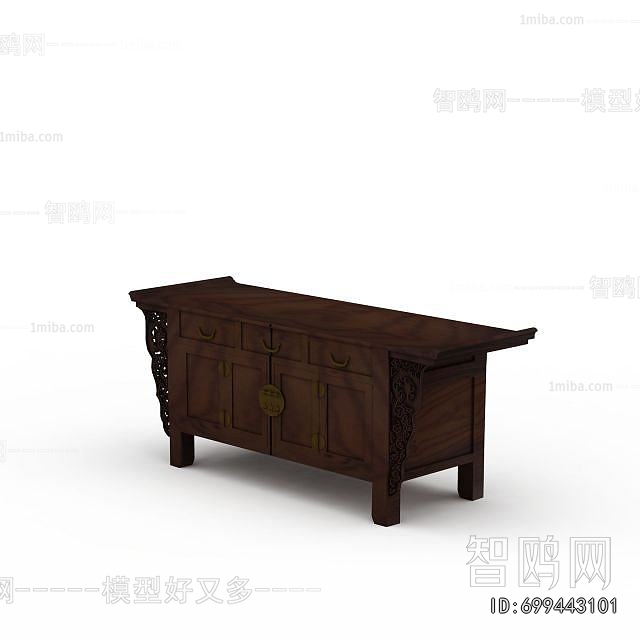Chinese Style Entrance Cabinet