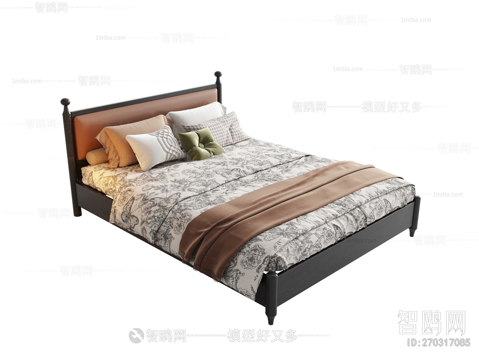 French Style Double Bed