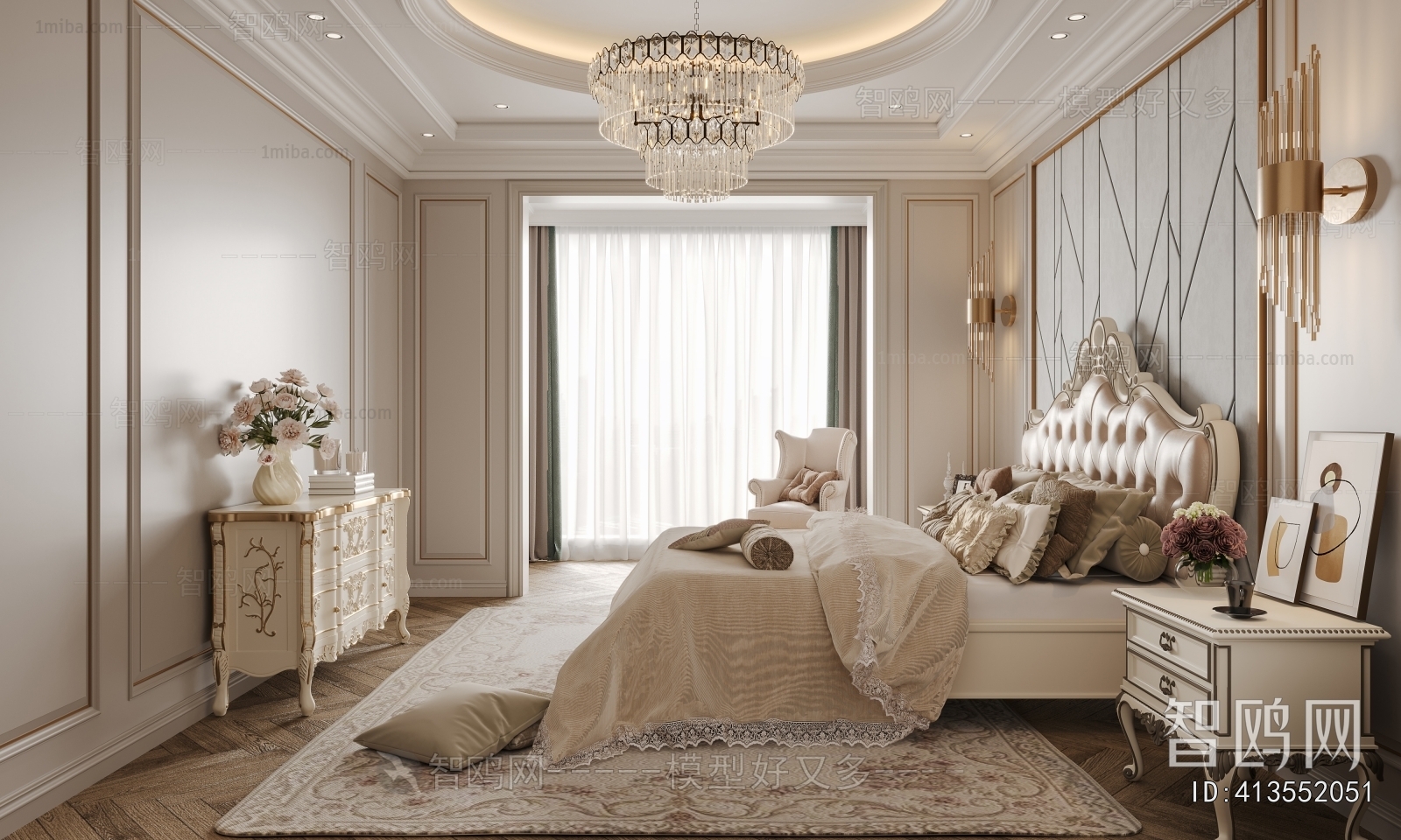 European Style Bedroom