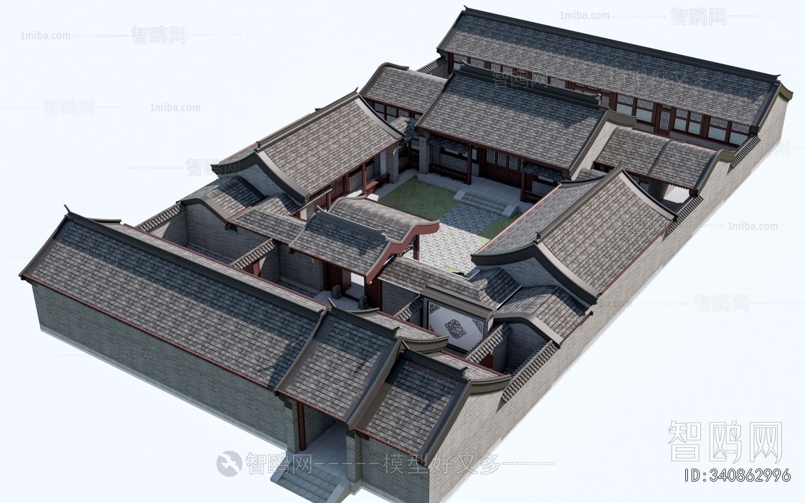 Chinese Style Residential Building