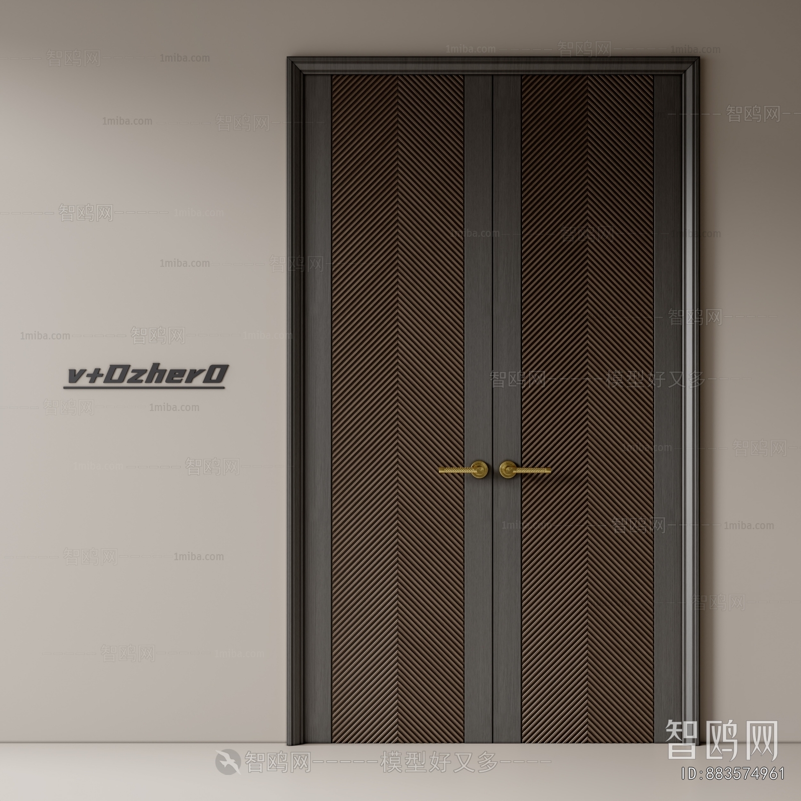 Modern Double Door