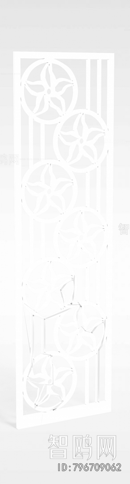 New Chinese Style Wooden Screen Partition