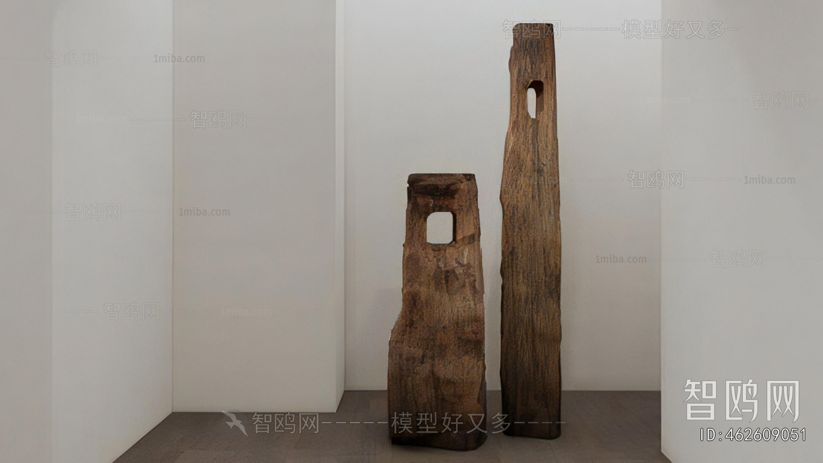 Wabi-sabi Style Root Carving