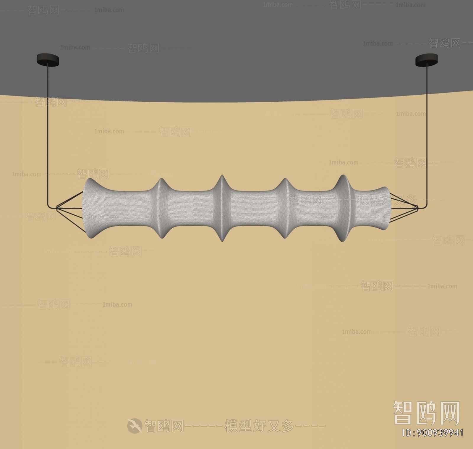 Modern Long Chandelier