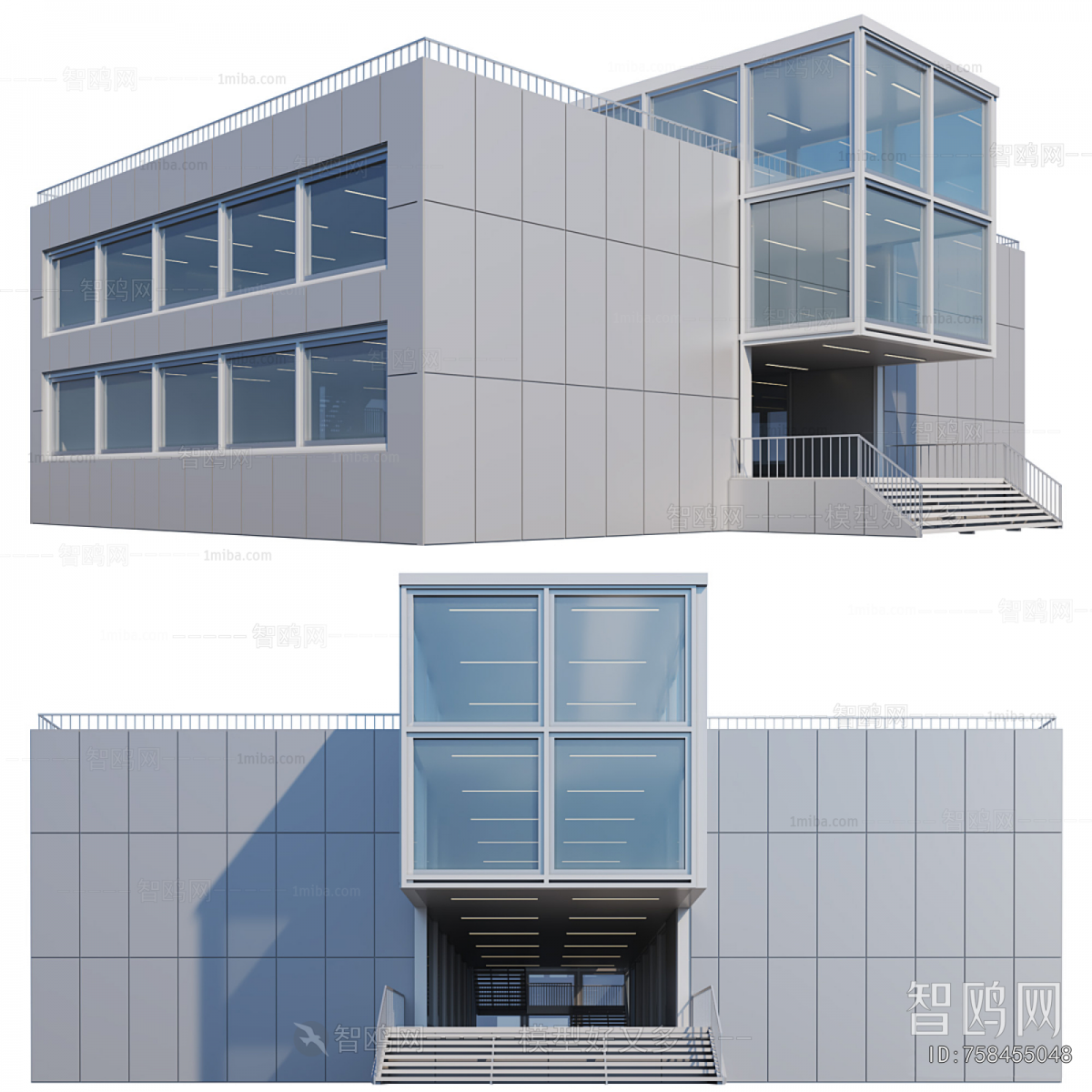 Modern Appearance Of Commercial Building