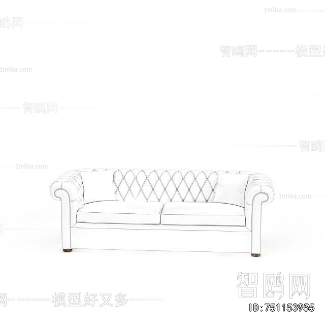European Style A Sofa For Two