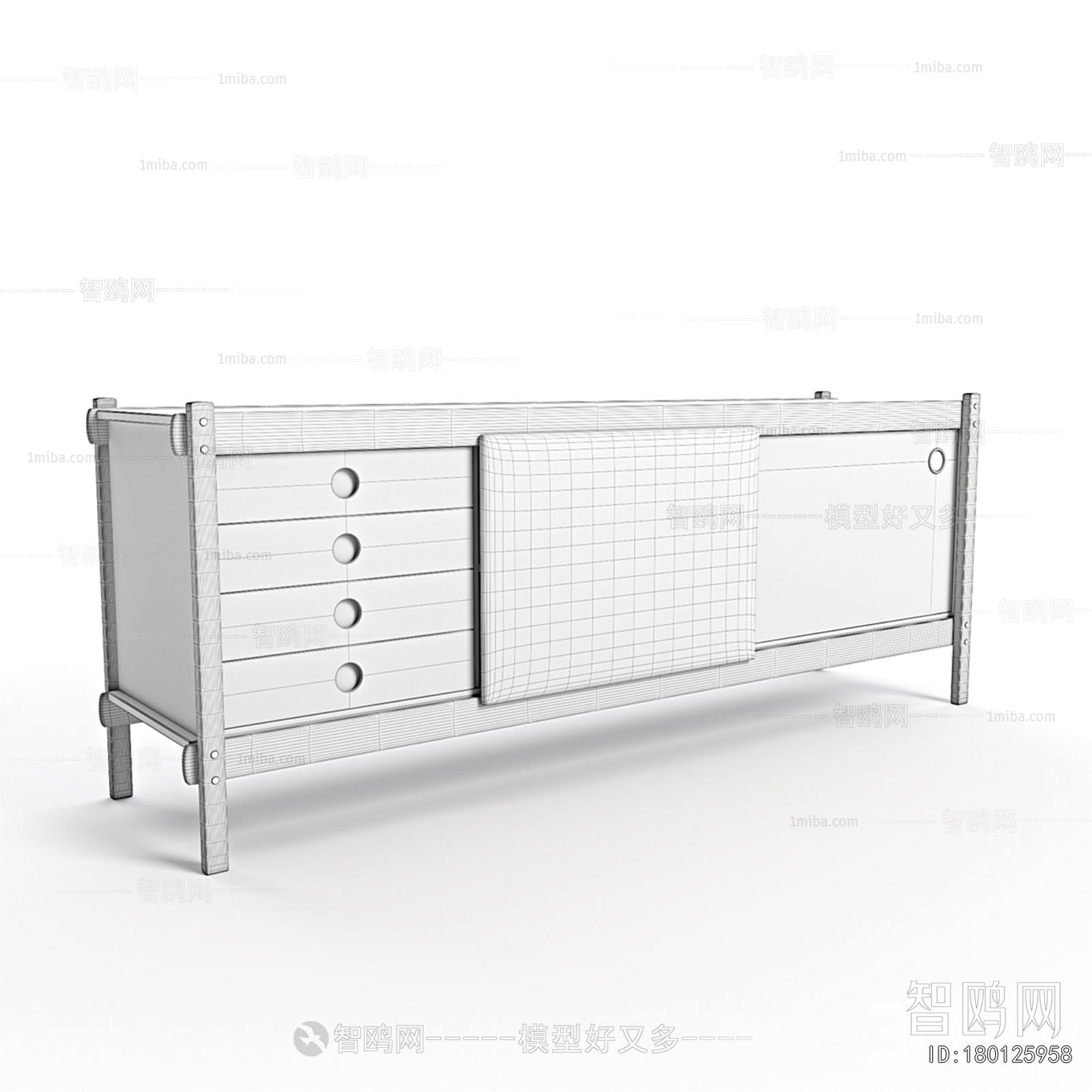 New Chinese Style TV Cabinet