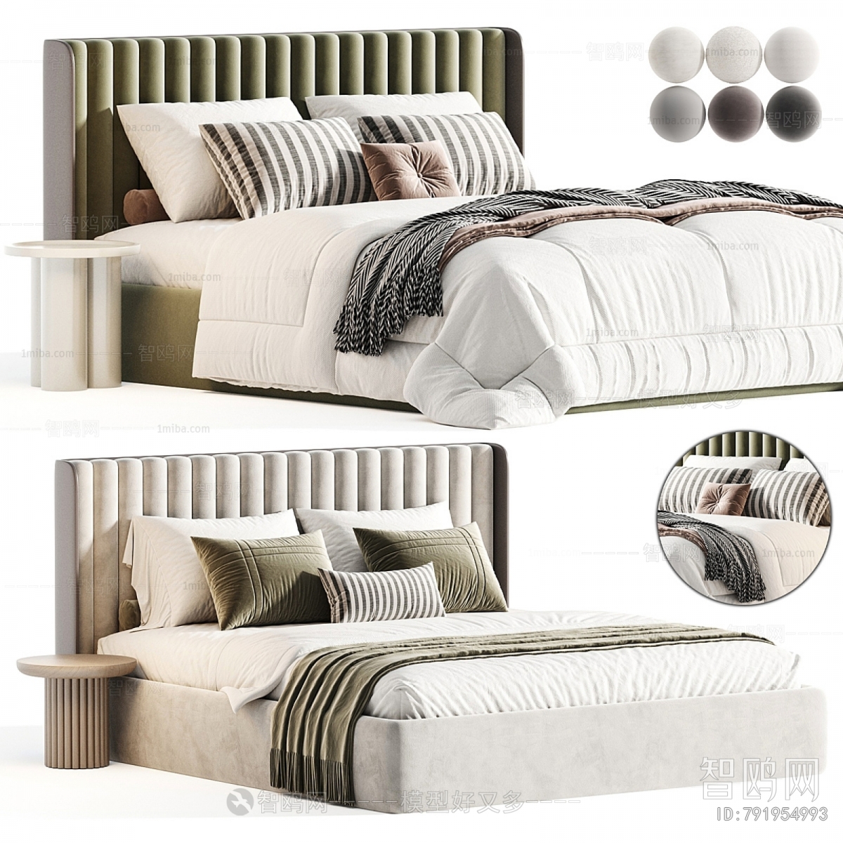Modern Double Bed