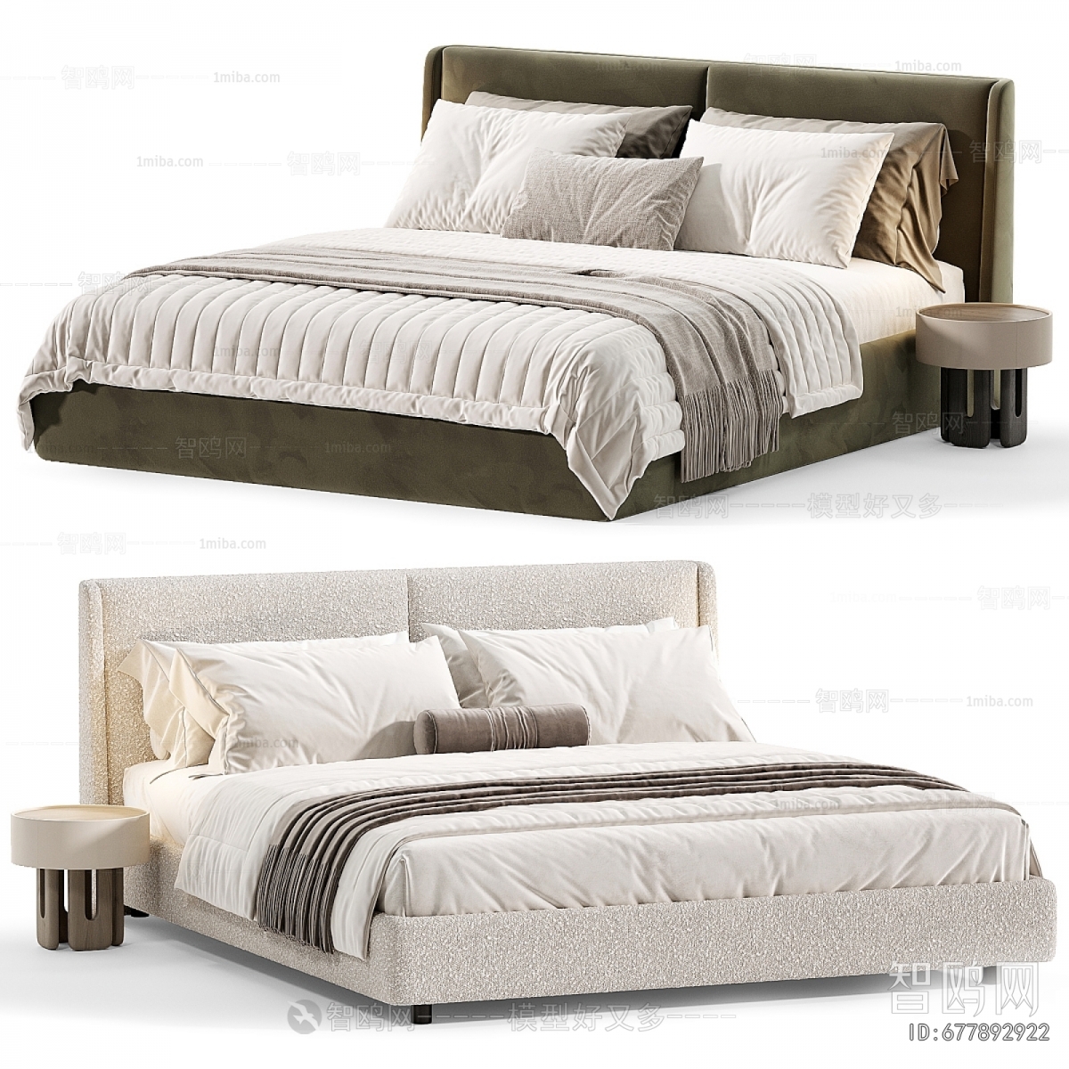 Modern Double Bed