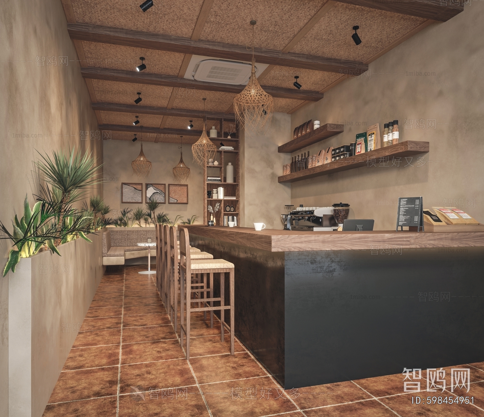 Wabi-sabi Style Cafe