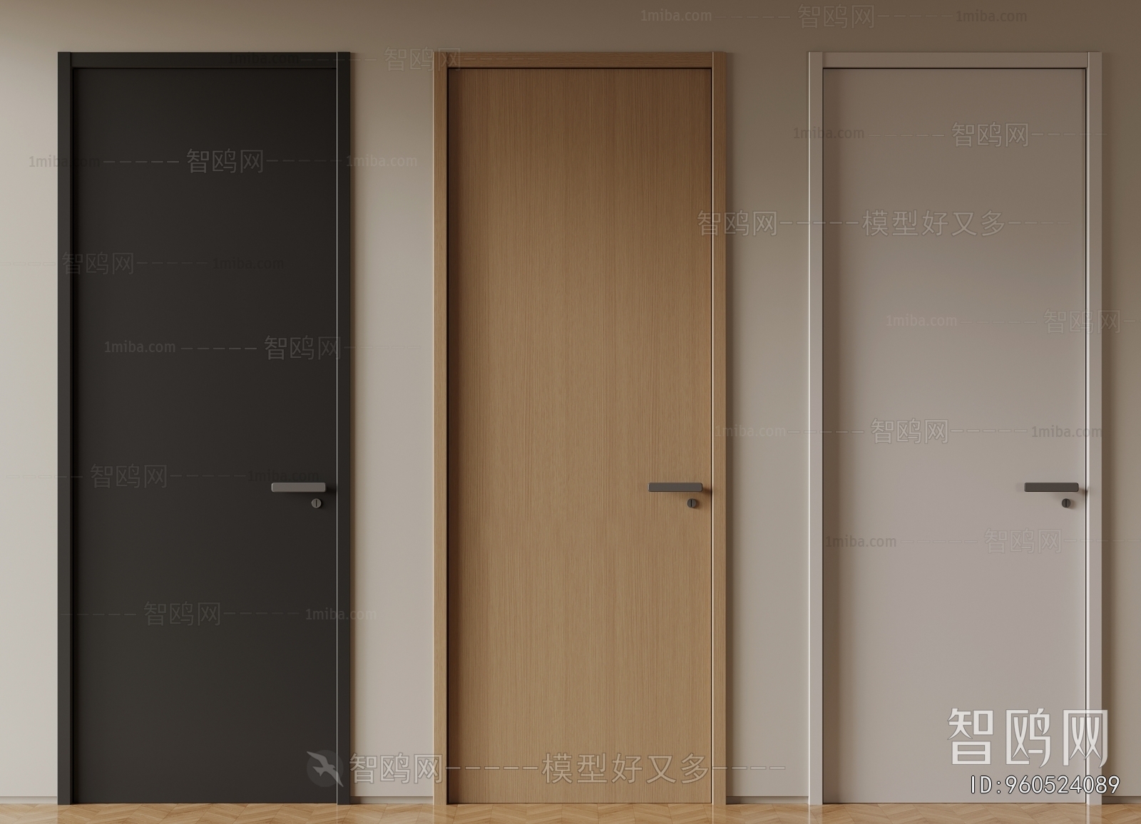 Modern Single Door