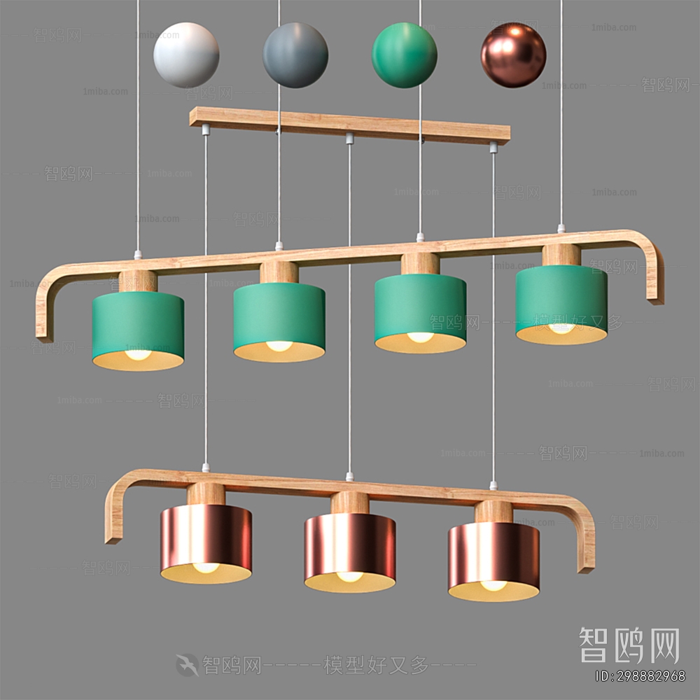 Modern Long Chandelier
