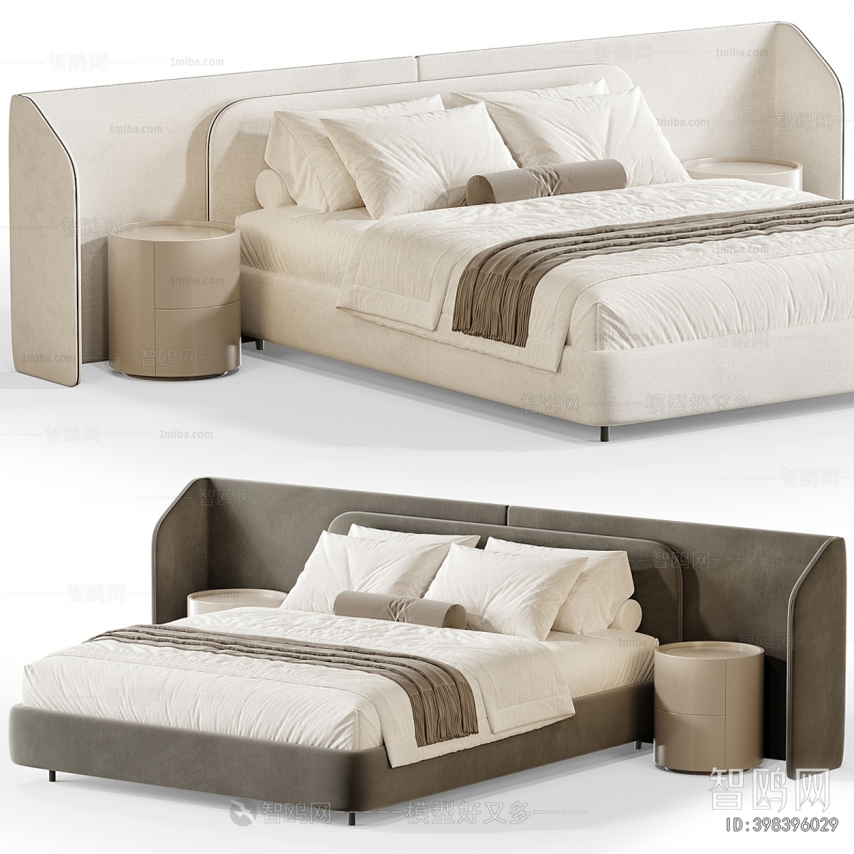 Modern Double Bed
