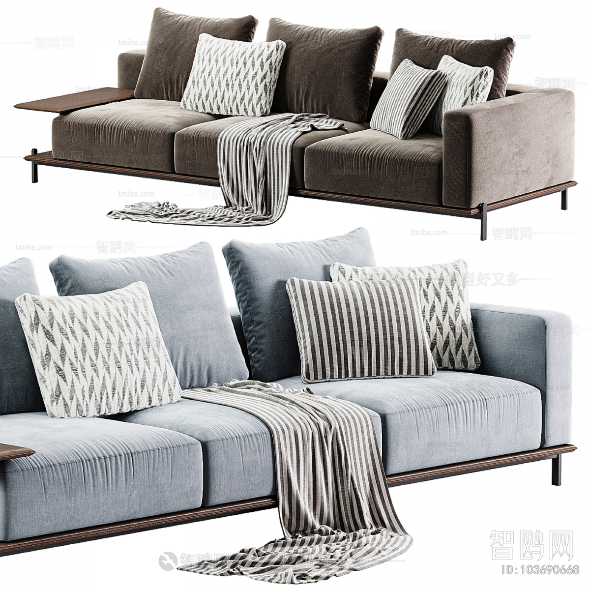 Modern Multi Person Sofa