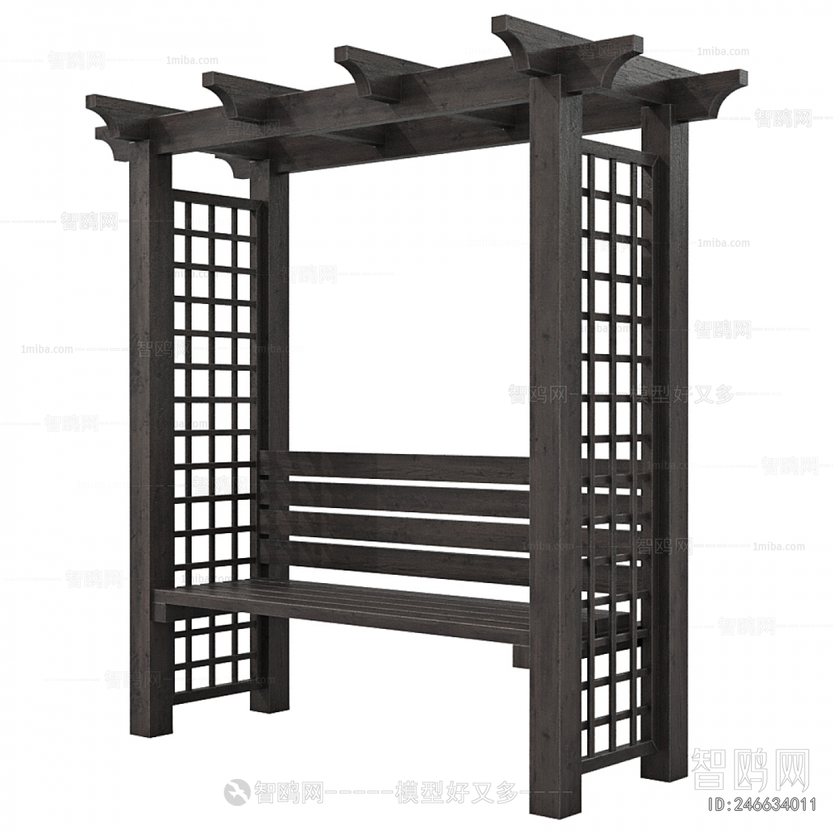 New Chinese Style Communal Chair