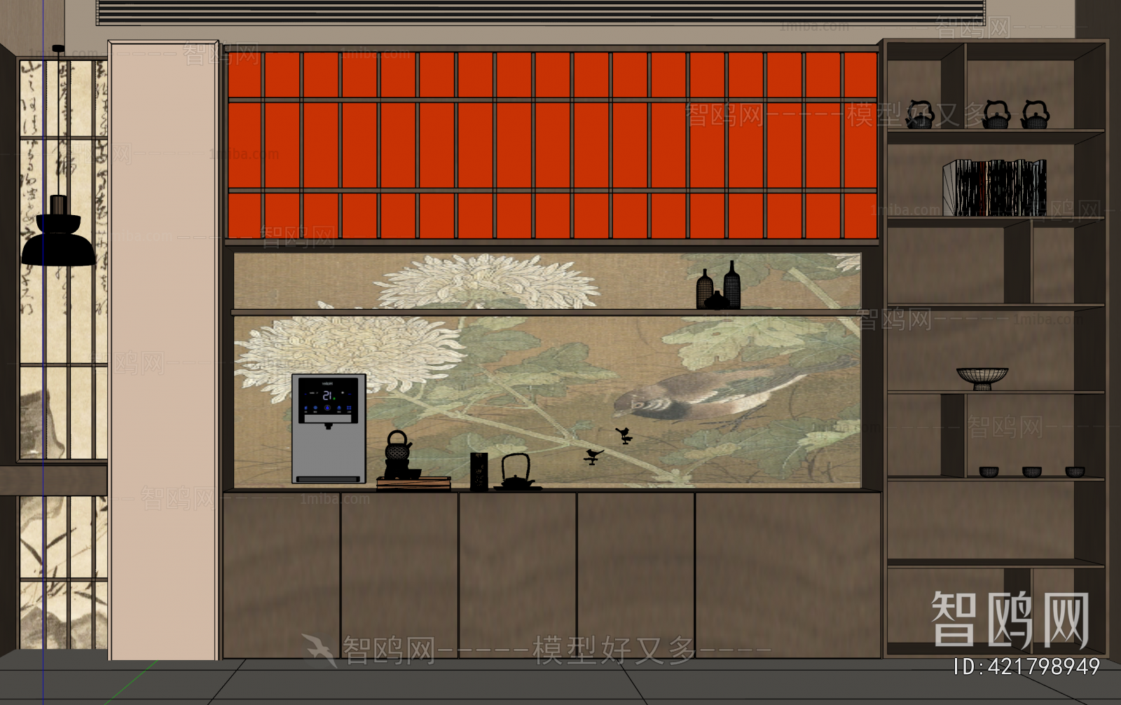 New Chinese Style Sideboard