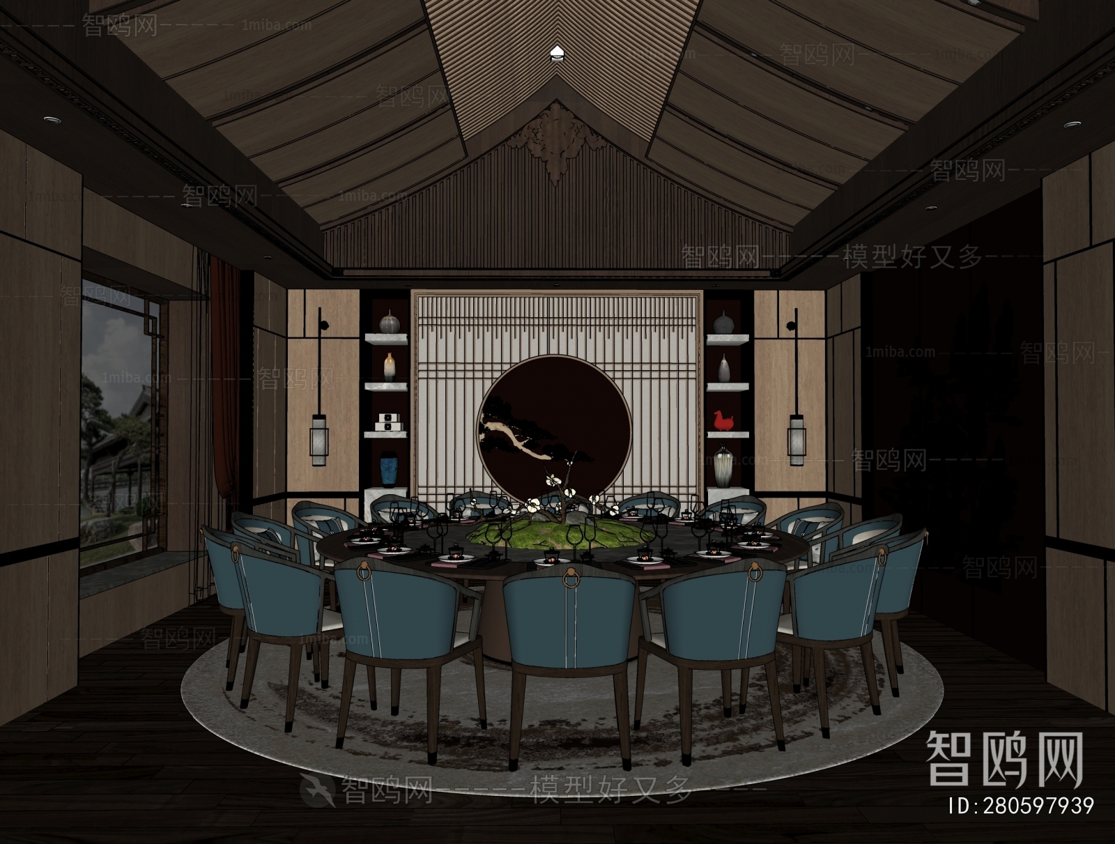 New Chinese Style Restaurant Box