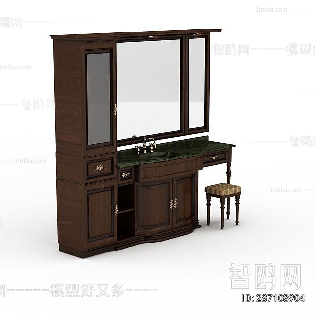 European Style Bathroom Cabinet