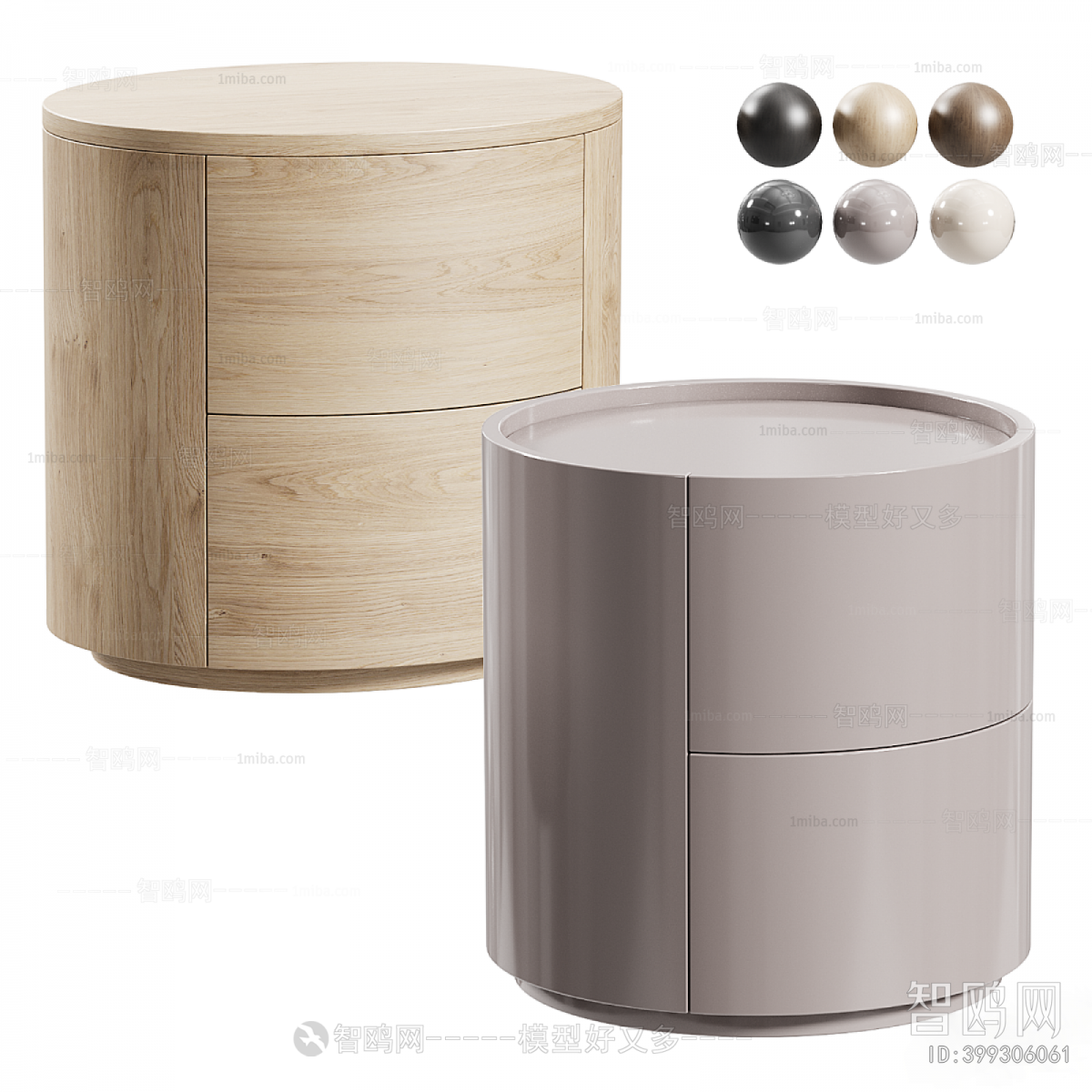 Modern Bedside Cupboard