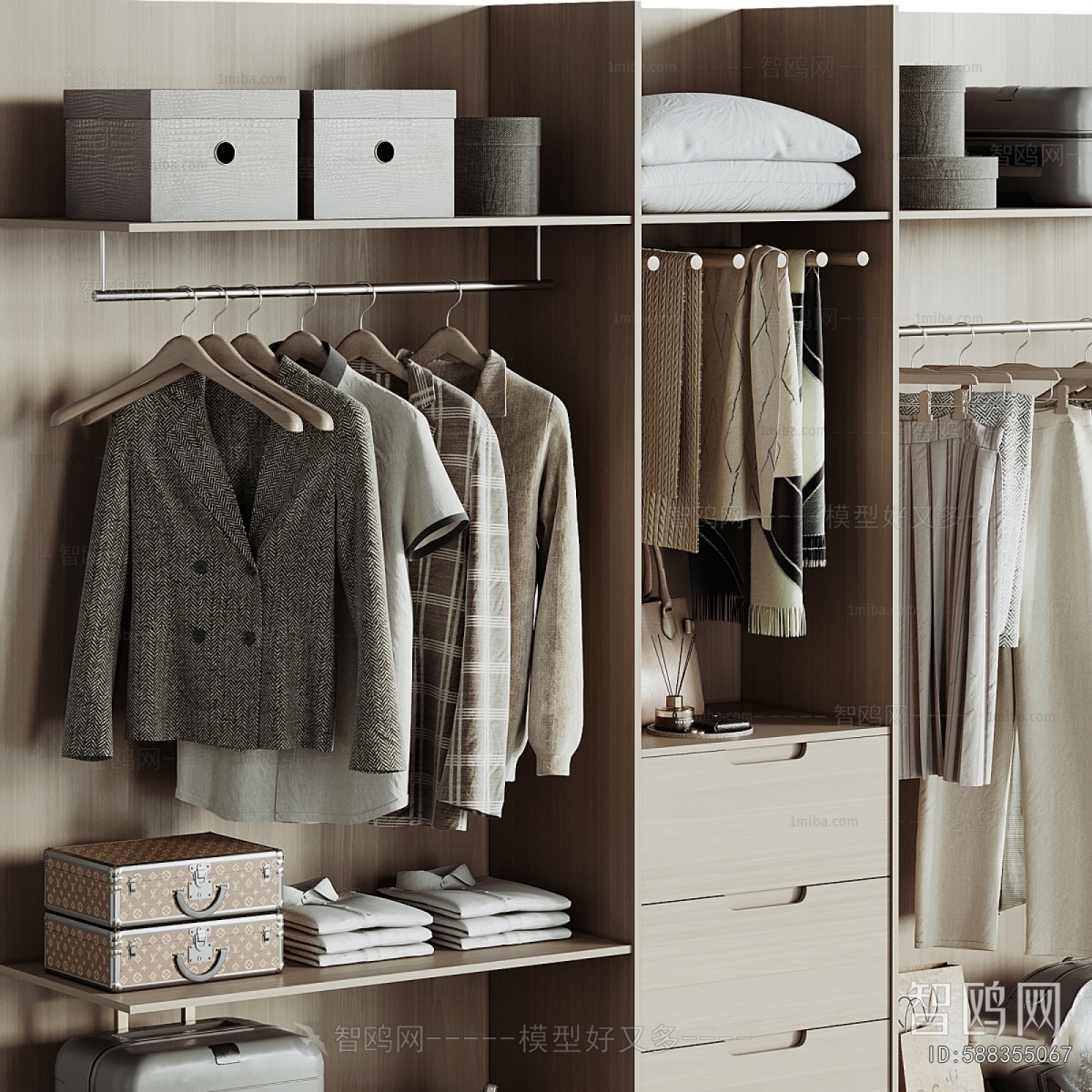 Modern The Wardrobe