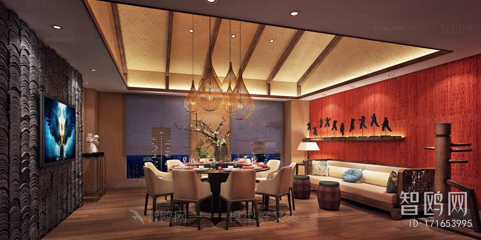 New Chinese Style Restaurant Box