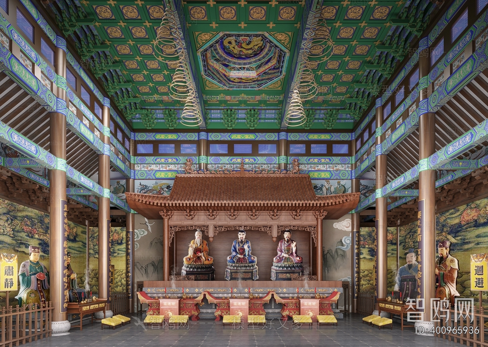 Chinese Style Buddhist Temples