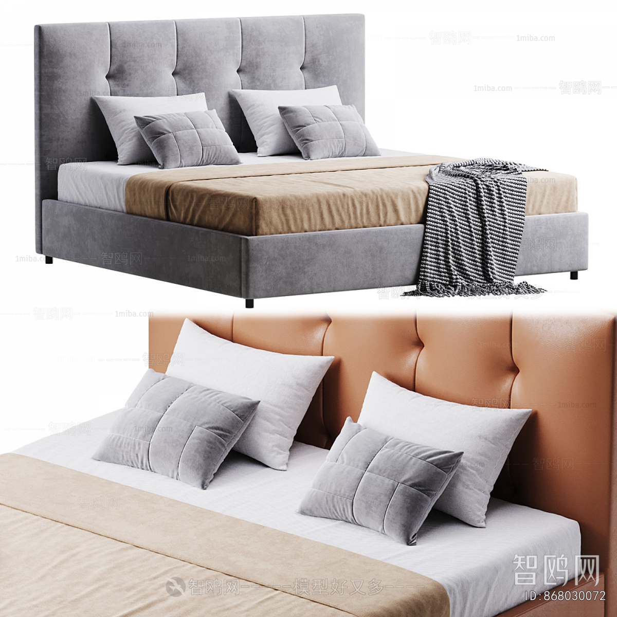 Modern Double Bed