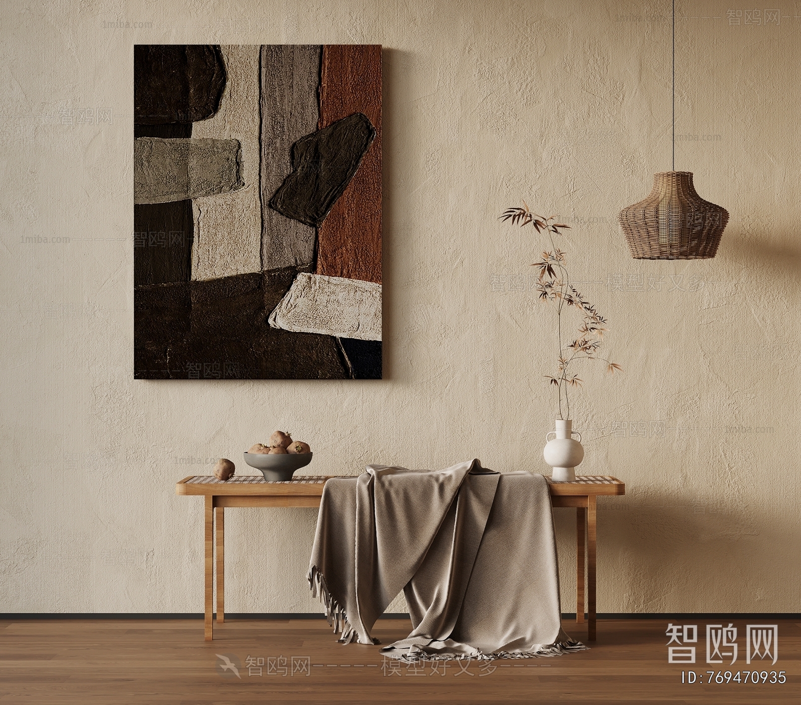 Wabi-sabi Style Painting