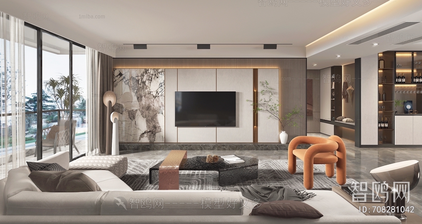 Modern A Living Room