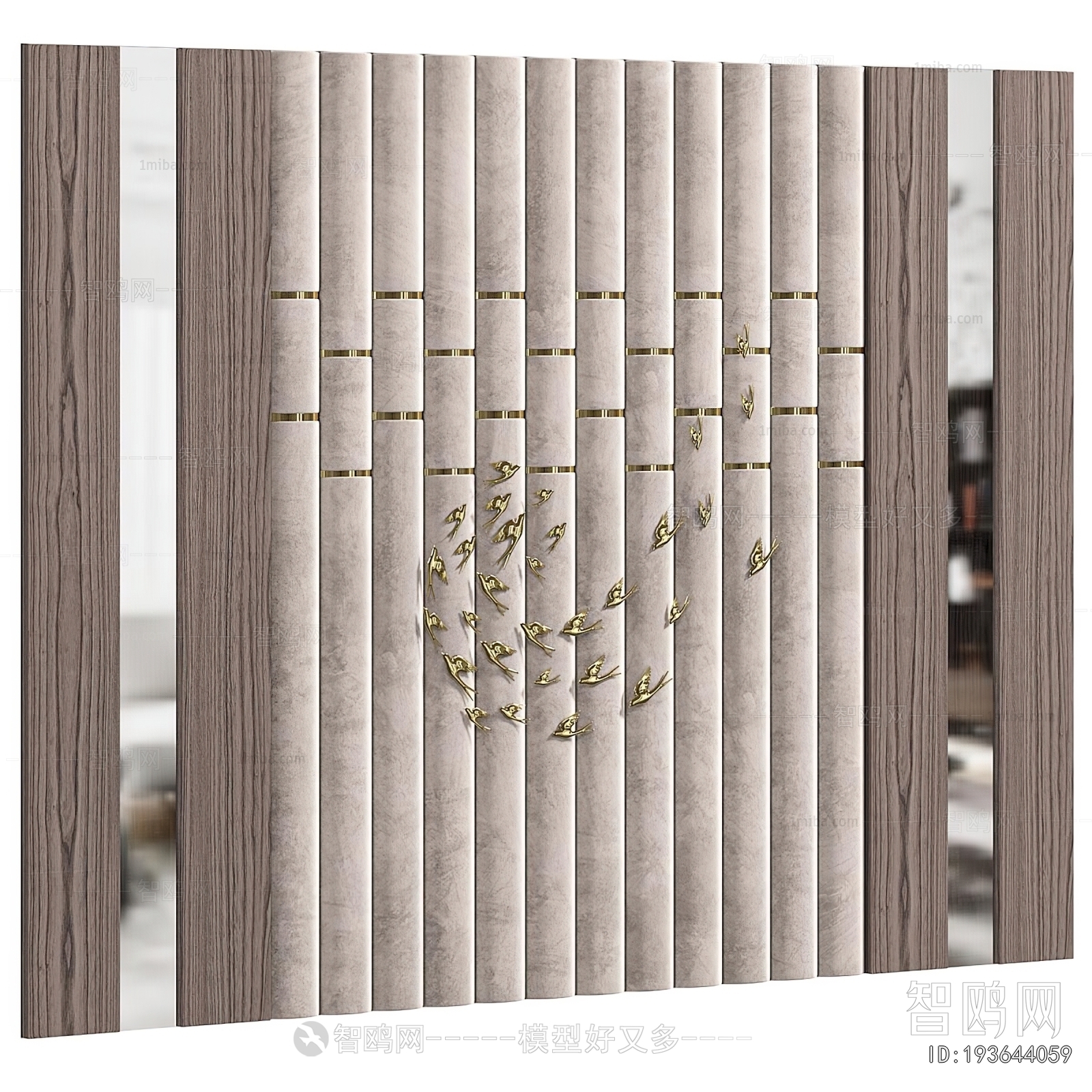 New Chinese Style TV Wall