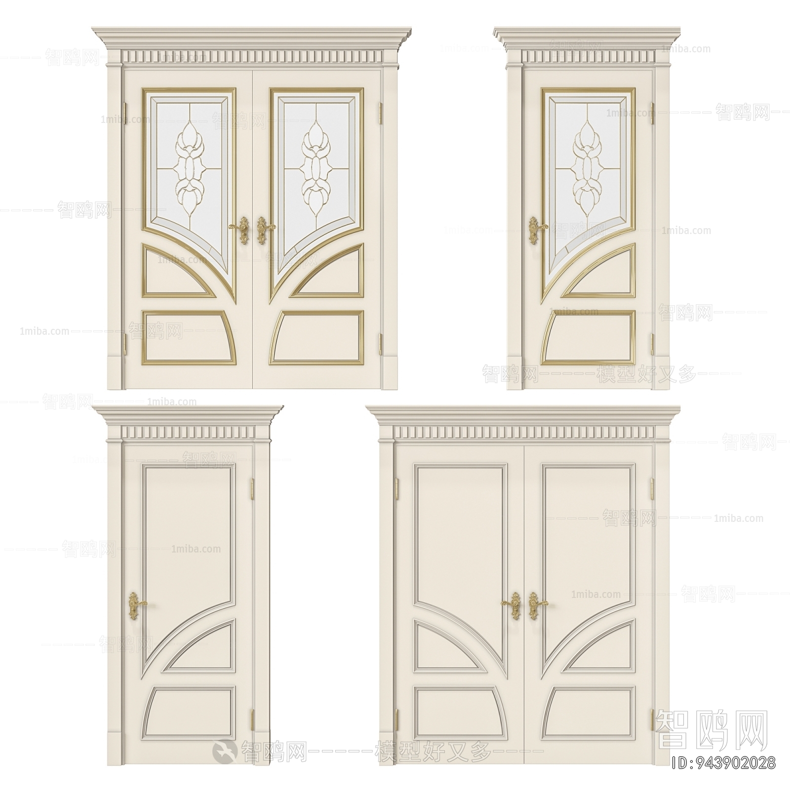 American Style Double Door