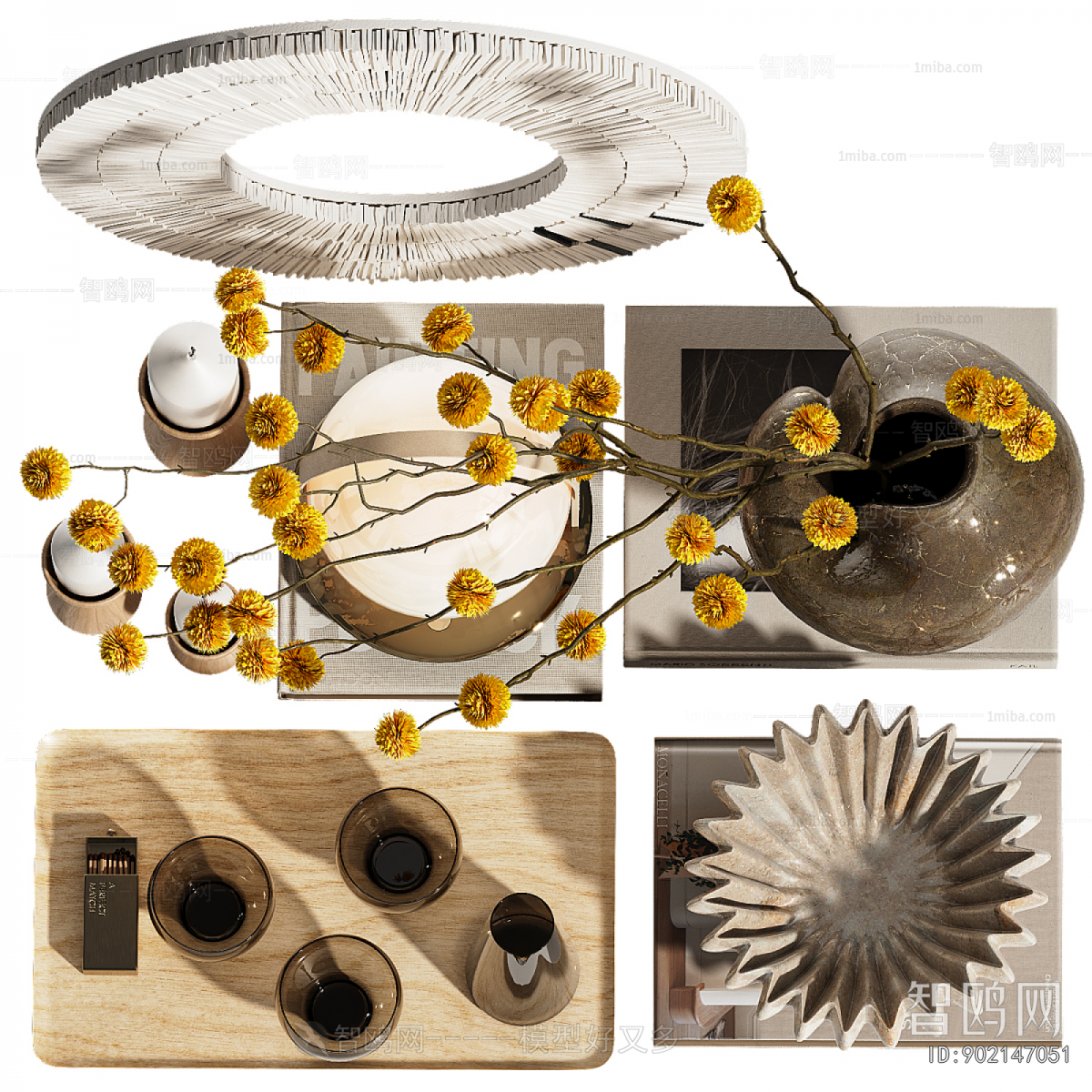 Modern Decorative Set