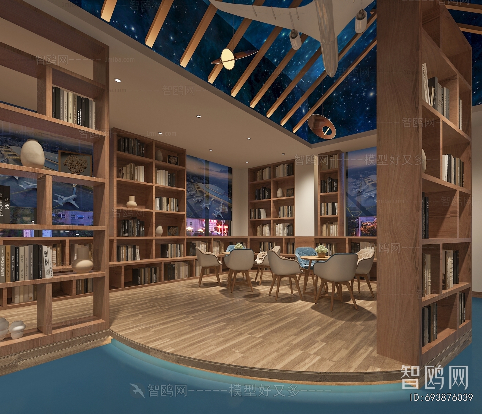 Modern Bookstore Book Bar